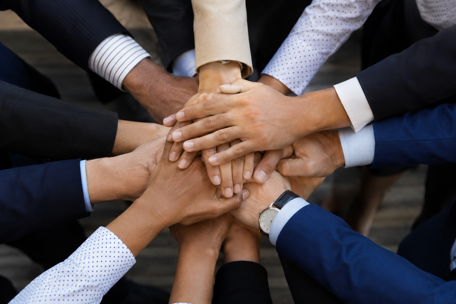Teamwork Hands in Unity